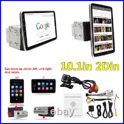 10.1in 2Din Car Radio Stereo MP5 Player Android 9.1 GPS SAT Nav FM Wifi WithCamera