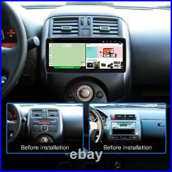 10.25in 1Din Android 9.1 GPS SAT NAV Car Stereo Radio Bluetooth FM WiFi Player