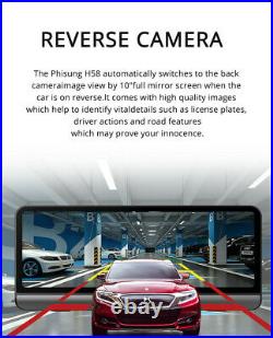 1080P Android 8.1 Dash Cam Car DVR Camera GPS Navigation Recorder ADAS WIFI 4G