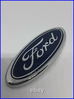 150mm x 60mm Ford badge Emblem blue/Silver front rear Logo mondeo transit focus