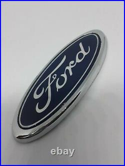 150mm x 60mm Ford badge Emblem blue/Silver front rear Logo mondeo transit focus