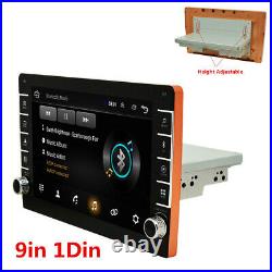 1Din 9in Car Stereo Radio MP5 Player Android 8.1 GPS SAT NAV Bluetooth Wifi FM