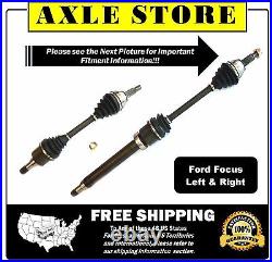 2 New DTA CV Axles Front Right & Left With Warranty for 2010 2000 Ford Focus