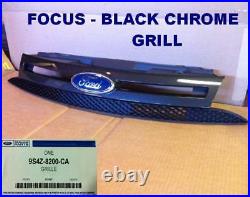 2008-2011 Ford Focus Black Chrome Grill OEM Sport SES Appearance Package ST