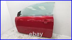 2009 FORD FOCUS 2 Door Coupe Red Left Passenger Front Door