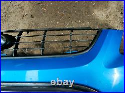 2010 Ford Focus Mk2 Front Bumper In Blue With Grill / Fog Lights