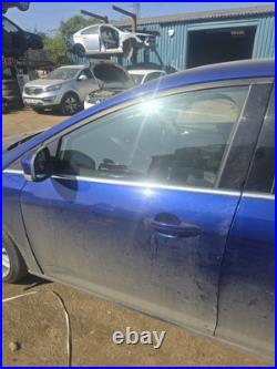 2011-15 Ford Focus Front Passanger Side Door In Blue