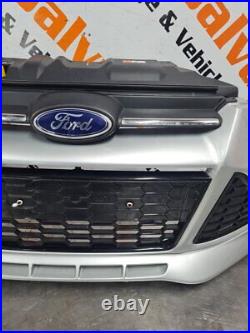 2011-2014 Ford Focus Mk3 Zetec S Front Bumper Complete With Grills (damaged)