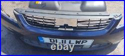 2011 Ford Focus Hatchback 1.8 5dr Front Bumper Blue With Fog Lights