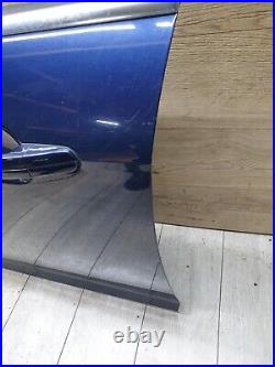 2011 Ford Focus Passenger Side Front Complete Door In Blue Dyb