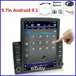 2DIN 9.7inch Android 9.1 Car Stereo Radio GPS MP5 Multimedia Player Wifi Hotspot