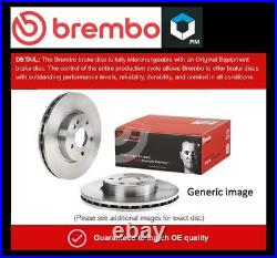 2x Brake Discs Pair Vented fits FORD FOCUS C-MAX 1.8 Front 03 to 07 278mm Set