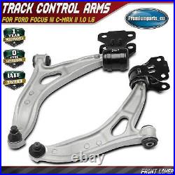 2x Suspension Control Arms Front Lower for Ford Focus III C-Max II 1.0 1.6