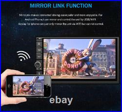 7in 2DIN Android 8.1 Quad-core Car Stereo Radio GPS Sat Nav BT WiFi MP5 Player