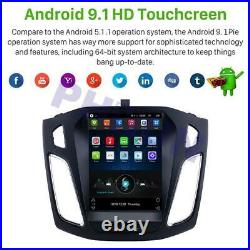 9.7'' Vertical Android 9.1 Car Stereo Radio Player GPS For Ford Focus 2012-2015