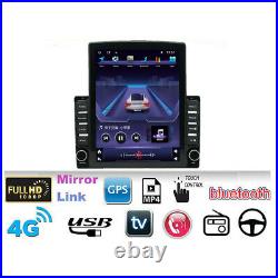 9.7In Vertical Screen Car Bluetooth Stereo Player Radio GPS Wifi 3G/4G OBD DAB
