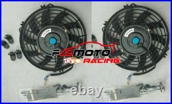 Alu Radiator + FAN For Ford Focus C-MAX MK2 RS305 RS350 ST225 2.5 ST 2005-2011