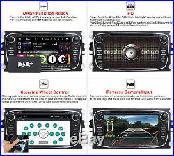 Android 10 Car DAB+ DVD GPS Navi Radio Head Unit For Ford Focus 2008-2010 Mondeo