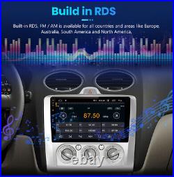 Android 12 Car Stereo 9For Ford Focus 2004-11 Head Unit GPS Sat Nav DAB CarPlay