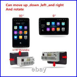 Android 9.1 Double Din 10.1 Car Stereo Radio GPS NAV Wifi Touch Screen WithCamera