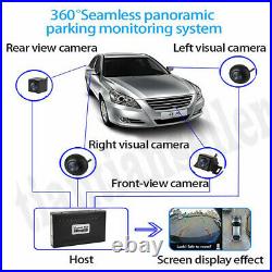Car DVR Panoramic System Bird View 360 Degree Front/Rear/Left/Right Waterproof