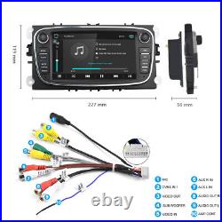 Car Stereo Android DAB GPS Sat Nav BT Radio For Ford Focus Mondeo Galaxy C/S-Max