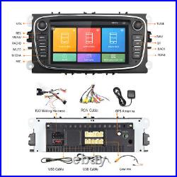 Car Stereo Android DAB GPS Sat Nav BT Radio For Ford Focus Mondeo Galaxy C/S-Max