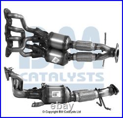 Catalytic Converter Type Approved + Fitting Kit fits FORD FOCUS Mk2 Ti 1.6 Front