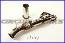 Circuit Werks 2013+ Ford Focus ST 2.0L Ecoboost Resonated Downpipe Down Pipe