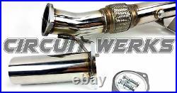 Circuit Werks 2013+ Ford Focus ST 2.0L Ecoboost Straight Downpipe Down Pipe