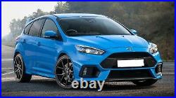 Complete Body Kit For Ford Focus Mk3 Rs Look 14-17 Bumpers Grill Spoiler