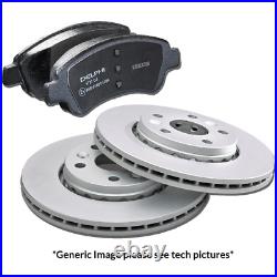Delphi Coated OE Spec Front Discs and Pads Kit For Ford Focus C-MAX Turnier Delphi Coated OE Spec Front Discs and Pads Kit For Ford Focus C-MAX Turnier