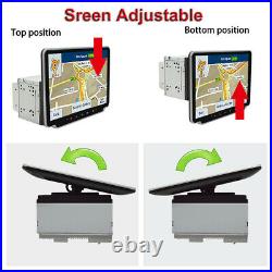 Double 2 DIN 10.1in Touch Screen Car Stereo Radio Bluetooth GPS Navi WiFi FM