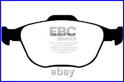 EBC Yellowstuff Front Brake Pads for Ford Focus Mk1 2.0 ST170 (170 HP) (200205)