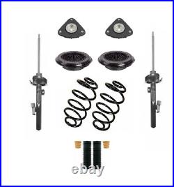 FOR FORD FOCUS MK2 TDCI 2 x FRONT SHOCK ABSORBERS STRUT TOPS & COIL SPRINGS
