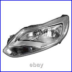FOR Ford Focus Headlight Mk3 Zetec Hatchback 2011-2015 sliver Headlamp Passenger