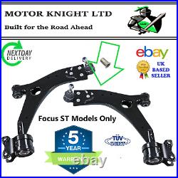 FORD FOCUS 04-12 ST MK2 FRONT LOWER SUSPENSION CONTROL ARM WISHBONE L&R 21mm
