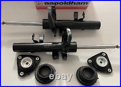 FORD FOCUS MK3 2011-2017 2x NEW FRONT GAS SHOCK ABSORBER STRUTS & MOUNT KITS