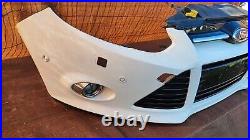 FORD FOCUS MK3 XENON Front Bumper 2011-2015 WHITE