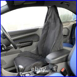 FORD FOCUS RS RECARO TAILORED SINGLE SEAT COVER IN BLACK 2011 On 248