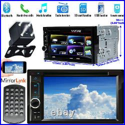 Fit Ford Transit Focus Car Stereo Double Din CD DVD Player Radio Mirror Link+Cam