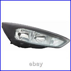 Fits Ford Focus 2014-2018 Front Headlight Headlamp Rh Right Side Off