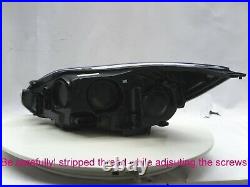 Focus MK3 11-14 4D/5D Guide LED Angel-Eye Projector Headlight BK for FORD RHD