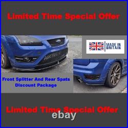 Focus Mk2 ST 225 Pre-Facelift Front Bumper Splitter & Rear Spats Package ford Focus Mk2 ST 225 Pre-Facelift Front Bumper Splitter & Rear Spats Package ford
