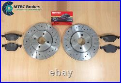 Focus ST170 Drilled Grooved Front Brake Discs & Pads