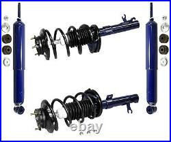 For Ford Focus 2000-2005 Front Struts with Coil Springs & Rear Shocks Kit Monroe