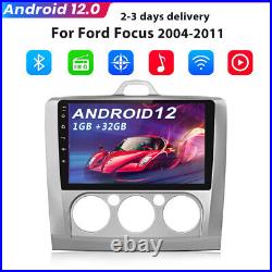 For Ford Focus 2004-2011 9Android12 Car Stereo Radio GPS SAT Nav DAB 1+32GB USB