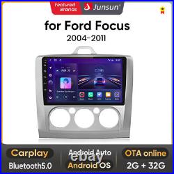 For Ford Focus 2004-2011 Apple Carplay Car Stereo Android13 Auto WIFI GPS Screen