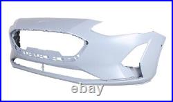 For Ford Focus 2018-2022 Front Bumper Primed With APA Holes Not Active Models