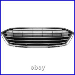 For Ford Focus 2018-FRONT RADIATOR GRILL GRILLE BLACK/CHROME
